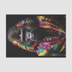 Herr Gorilla Seidenpapier