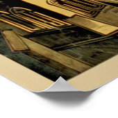 Herr Granada, Alma Fedora Vintag Wire Artists Poster (Ecke)