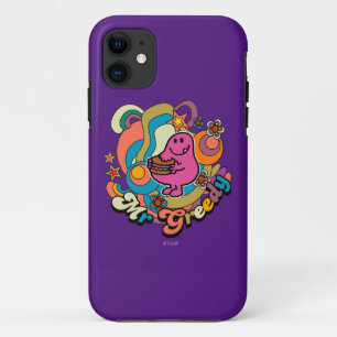 Herr Greedy   Farbige Wirbel und Sterne Case-Mate iPhone Hülle