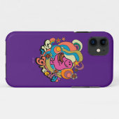 Herr Greedy | Farbige Wirbel und Sterne Case-Mate iPhone Hülle (Rückseite (Horizontal))