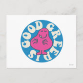 Herr Greedy | Gier ist gut Postkarte (Vorderseite)