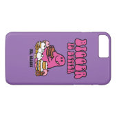 Herr Greedy | Größere ist besser Case-Mate iPhone Hülle (Rückseite (Horizontal))