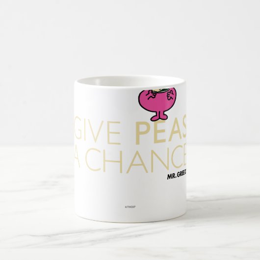 Herr Greedy | Peas A Chance Kaffeetasse (Mittel)