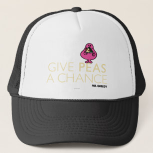 Herr Greedy Peas A Chance Truckerkappe