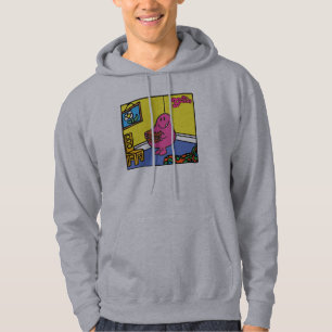 Herr Greedy   Wohnzimmeressen Hoodie