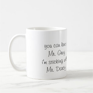 Herr Grey gegen Herrn Darcy - Tasse