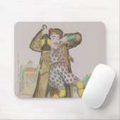 Herr Grimaldi als Clown, Belichten Mousepad (Mit Mouse)