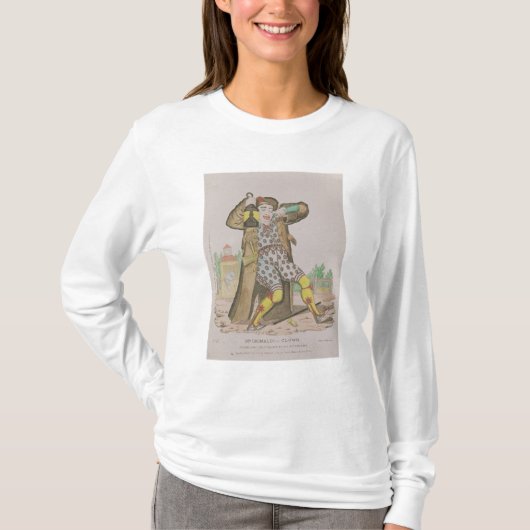 Herr Grimaldi als Clown, Belichten T-Shirt (Vorderseite)