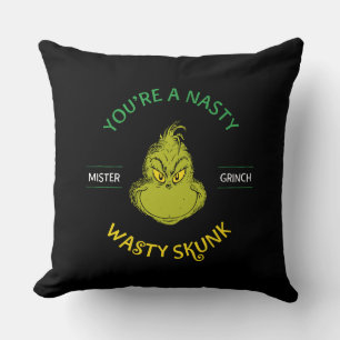 Herr Grinch   Du bist ein garstiger, widerlicher S Kissen