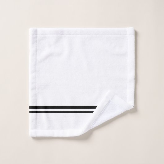 Herr Groom Wedding Geschenk Sonnenblumen Schwarz u Badhandtuch Set (Waschlappen)