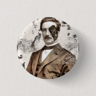 Herr Growlands Ersatzknopf Button