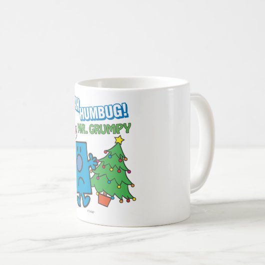 Herr Grumpy | Bah Humbug Kaffeetasse (VorderseiteRechts)