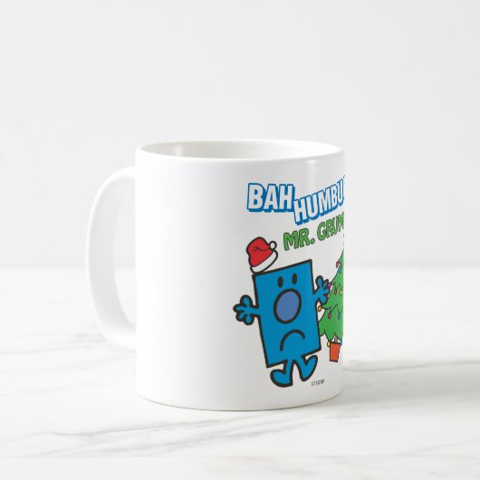 Herr Grumpy | Bah Humbug Kaffeetasse (Vorderseite Links)