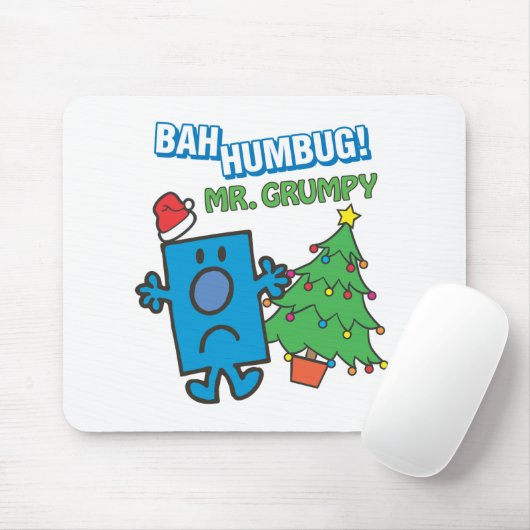 Herr Grumpy | Bah Humbug Mousepad (Mit Mouse)