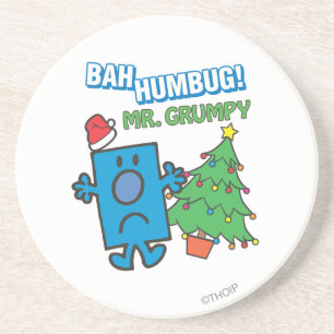 Herr Grumpy   Bah Humbug Sandstein Untersetzer