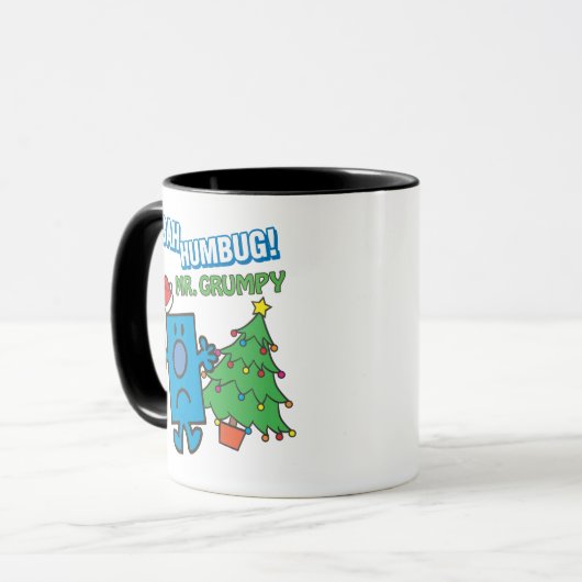 Herr Grumpy | Bah Humbug Tasse (Vorderseite Links)