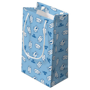 Herr Grumpy Blue Emotion Toss Pattern Kleine Geschenktüte