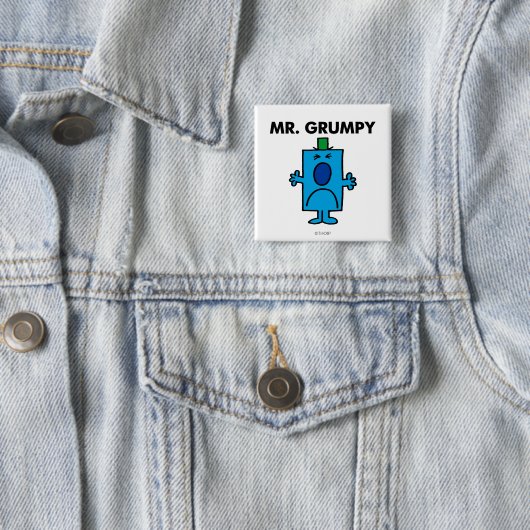 Herr Grumpy | Frowning Face Button (Beispiel)