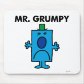 Herr Grumpy | Frowning Face Mousepad (Vorne)