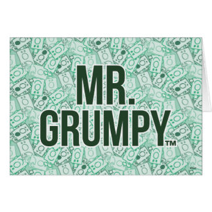 Herr Grumpy   Green Name and Character Toss Patter