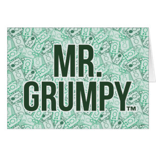 Herr Grumpy Green Name and Character Toss Patter