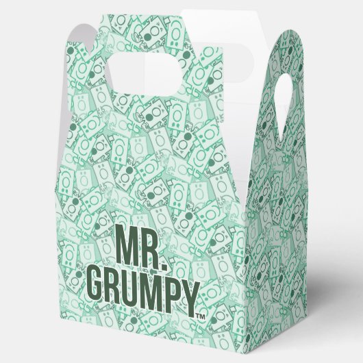 Herr Grumpy | Green Name and Character Toss Patter Geschenkschachtel (Geöffnet)