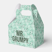 Herr Grumpy | Green Name and Character Toss Patter Geschenkschachtel (Vorderseite)