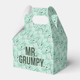 Herr Grumpy Green Name and Character Toss Patter Geschenkschachtel