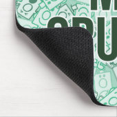 Herr Grumpy | Green Name and Character Toss Patter Mousepad (Ecke)