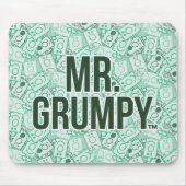 Herr Grumpy | Green Name and Character Toss Patter Mousepad (Vorne)