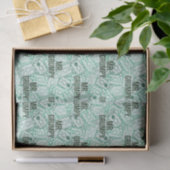 Herr Grumpy | Green Name and Character Toss Patter Seidenpapier (Geschenk)