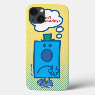 Herr Grumpy Ich mag Montags keine Denkblase Case-Mate iPhone Hülle