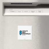 Herr Grumpy mag den Montag nicht Magnet (In Situ (Geschirrspüler))