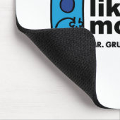 Herr Grumpy mag den Montag nicht Mousepad (Ecke)