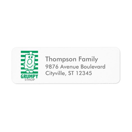 Herr Grumpy | Mischegrube und grüne Streifen (Vorne)