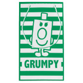 Herr Grumpy | Mischegrube und grüne Streifen Kleine Geschenktüte (Rückseite)