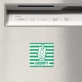 Herr Grumpy | Mischegrube und grüne Streifen Magnet (In Situ (Geschirrspüler))