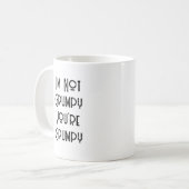 Herr Grumpy Monster Kaffeetasse (Vorderseite Links)