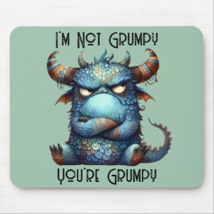 Herr Grumpy Monster Mousepad