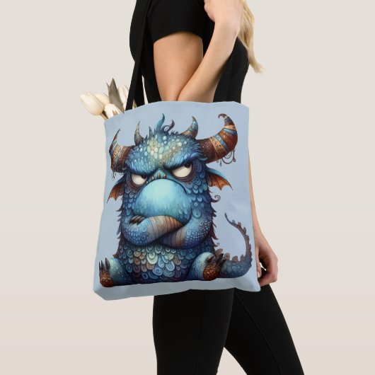 Herr Grumpy Monster Tote Bag Tasche (Von Nahem)