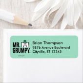 Herr Grumpy | Peeking Head over Name (Insitu)