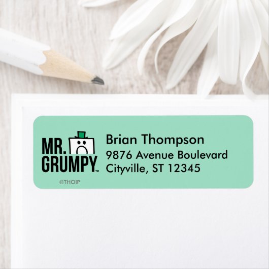 Herr Grumpy | Peeking Head over Name (Insitu)