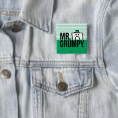 Herr Grumpy | Peeking Head over Name Button (Beispiel)