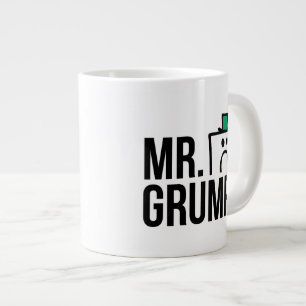 Herr Grumpy   Peeking Head over Name Jumbo-Tasse