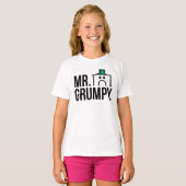 Herr Grumpy | Peeking Head over Name T-Shirt (Vorne ganz)