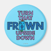 Herr Grumpy | Umdrehung des Frosches um den Kopf Magnet (Vorne)