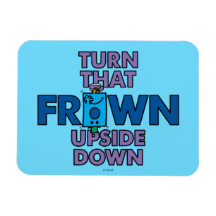 Herr Grumpy   Umdrehung des Frosches um den Kopf Magnet