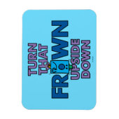 Herr Grumpy | Umdrehung des Frosches um den Kopf Magnet (Vertikal)