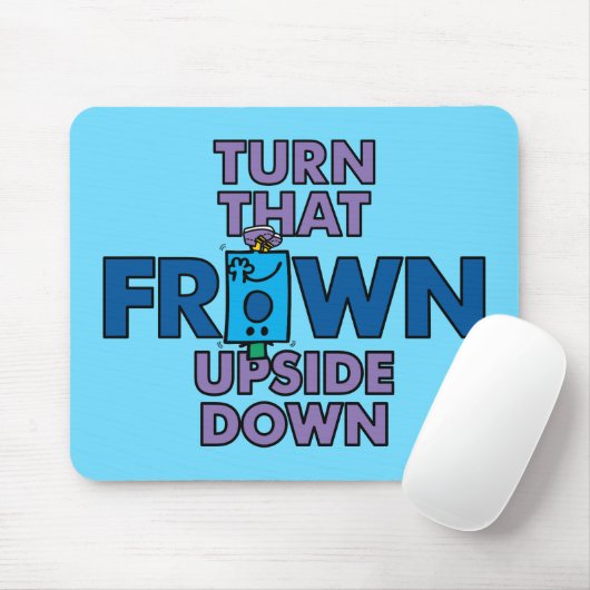 Herr Grumpy | Umdrehung des Frosches um den Kopf Mousepad (Mit Mouse)