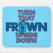 Herr Grumpy | Umdrehung des Frosches um den Kopf Mousepad (Vorne)